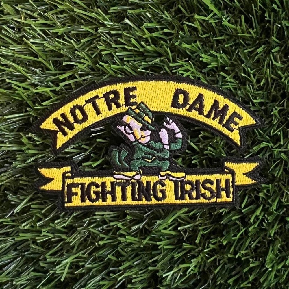 Notre Dame Fighting Irish embroidered patch